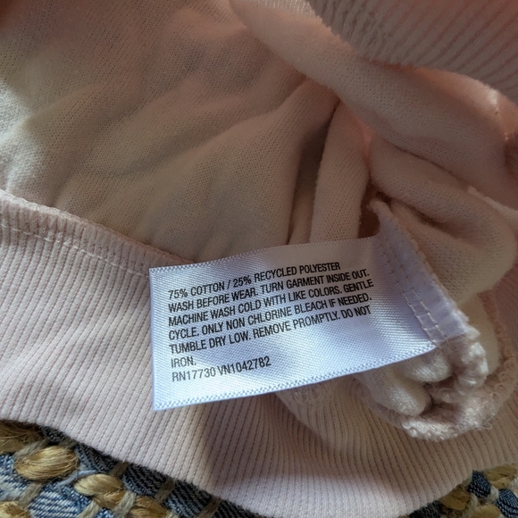 Pink Heart Terry Pullover 2T Puff Sleeve Cozy Valentine Toddler Sweater Sweatshi - Picture 6 of 7